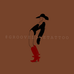 Cowgirl In Red Tattoo Pass